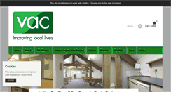 Desktop Screenshot of cvac.org.uk
